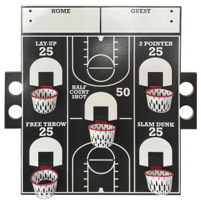 ON WALL BASKETBALL TOSS